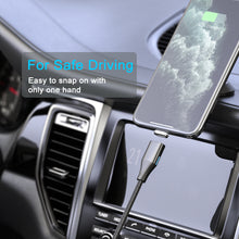 Load image into Gallery viewer, N. NETDOT Magnetic Charging Cable, Gen10 Nylon Braided Magnetic Phone Charger Compatible with USB-C and Micro USB Devices (3.3ft/3 pack black)