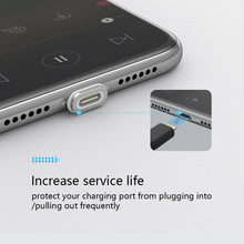 Cargar imagen en el visor de la galería, N. NETDOT Gen10 Magnetic Fast Charging USB-C to USB-C Adapter Converter Compatible with Type-c Smartphones (3 Pack Black)
