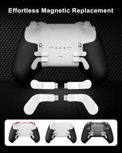 Carica l&#39;immagine nel visualizzatore di Gallery, N. NETDOT 14 in 1 Accessories Kit for Xbox Elite Series 2 Controller, Full Set of Thumbsticks Replacements for Xbox Elite 2 Core with 6 Swap Joysticks, 4 Paddles, 2 D-Pads, 1 Tool and 1 Bag (White)
