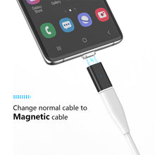 Cargar imagen en el visor de la galería, N. NETDOT Gen10 Magnetic Fast Charging USB-C to USB-C Adapter Converter Compatible with Type-c Smartphones (3 Pack Black)
