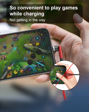 Carica l'immagine nel visualizzatore di Gallery, N. NETDOT Magnetic Charging Cable,6in1 Gen12 (3.3ft/3 pack red) 18W Fast Charging Magnetic Phone Charger,USB-A and USB-C Magnetic charger for USB-C ,Micro USB and i-Product
